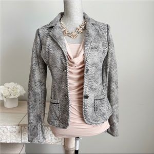 Aeropostale Herringbone Blazer Jacket M
